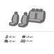 Чохли на сидіння Nissan Note 2005 - 2008 I (E11) Хетчбек, 5д EMC-Elegant Eco Lazer + Antara 2020 R EMC-ELAR001-236-1 фото 2
