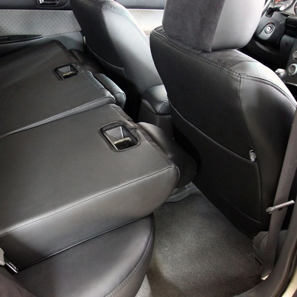 Чохли на сидіння Nissan Micra 2007 - 2010 III (K12) [рестайлінг] Хетчбек, 5д EMC-Elegant Eco Lazer + Antara 2020 R EMC-ELAR001-155-2 фото