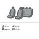 Чохли на сидіння Nissan Note 2008 - 2013 I (E11) [рестайлінг] Хетчбек, 5д EMC-Elegant Eco Lazer + Antara 2020 R EMC-ELAR001-828-1 фото 2