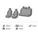 Чехлы на сиденья BMW 3 Series 2005 - 2010 V (E90\E91\E92\E93) Седан (E90) EMC-Elegant Vip Elite EMC-VP001-999-1 фото 2