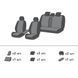 Чехлы на сиденья Mitsubishi ASX 2010 - 2012 I Внедорожник, 5д EMC-Elegant Vip Elite EMC-VP001-206-1 фото 2