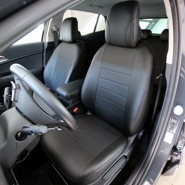 Чохли на сидіння Audi A4 2007 - 2012 B8 Універсал, 5д (8K5) EMC-Elegant Eco Lazer EMC-EL002-515-1 фото
