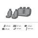Чехлы на сиденья Audi A4 2015 - 2020 B9 Универсал, 5д (8W5) EMC-Elegant Eco Lazer + Antara 2020 R EMC-ELAR001-854-1 фото 2